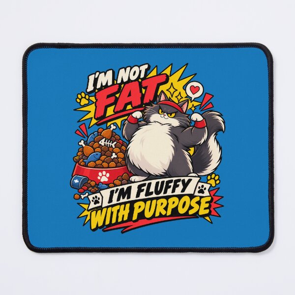 Item preview, Gym Cat Fluffy With Purpose designed and sold by chesterosul.