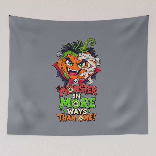 Item preview, Monster in More Ways Than One! – Funny Halloween Monster Shirt designed and sold by Aimetoi.