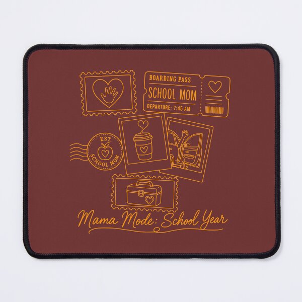 Item preview, School Mom Shirt | Vintage Postmark Back to School Mama Tee designed and sold by MOCH- ART.
