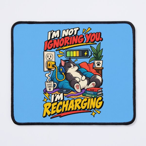 Item preview, I'm Not Ignoring You I'm Recharging designed and sold by chesterosul.