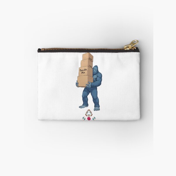Item preview, Bigfoot Priority Packing - Funny Sasquatch Carrying Tower of Moving Boxes T-Shirt designed and sold by Whimsy Trail Co.