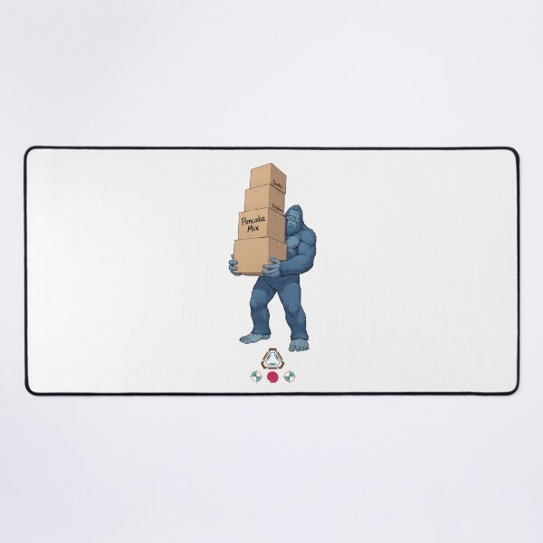 Item preview, Bigfoot Priority Packing - Funny Sasquatch Carrying Tower of Moving Boxes T-Shirt designed and sold by Whimsy Trail Co.
