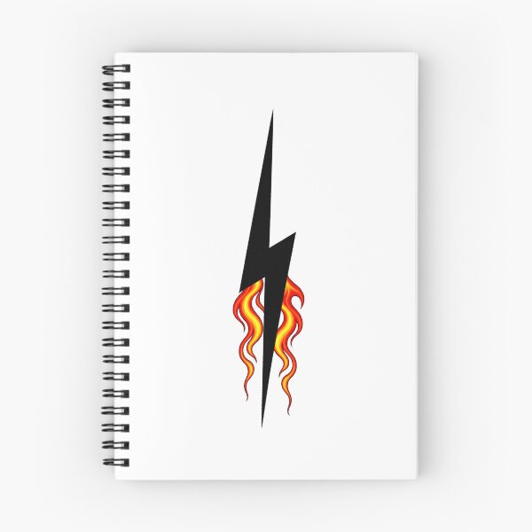 Item preview, Lightning Bolt Flames designed and sold by Mick G Designs.