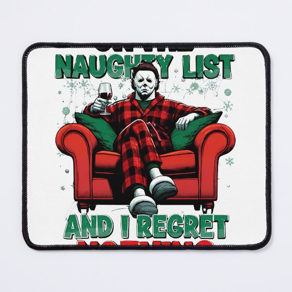 Item preview, Naughty Holiday Horror Character Christmas Graphic Design designed and sold by BrandonSa10030.