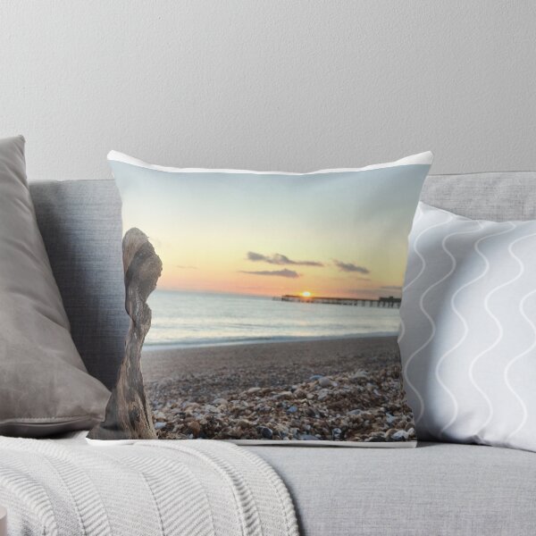 Item preview, Hastings beach at sunset designed and sold by WestHillDesigns.