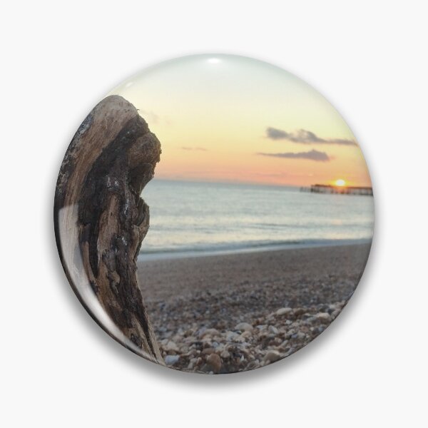 Item preview, Hastings beach at sunset designed and sold by WestHillDesigns.