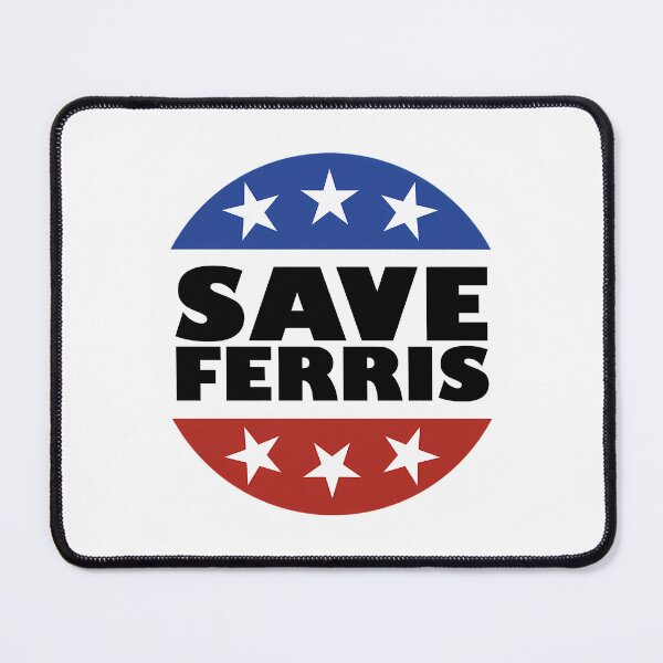 Item preview, Save Ferris Badge designed and sold by Alacenakarts.