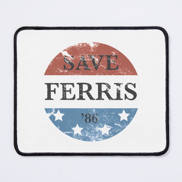 Item preview, Save Ferris Campaign Sticker designed and sold by Alacenakarts.