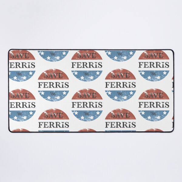 Item preview, Save Ferris Campaign Sticker designed and sold by Alacenakarts.