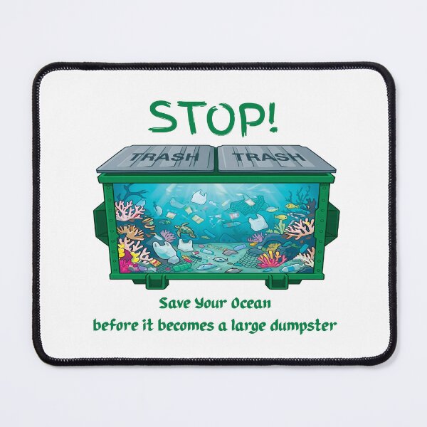 Item preview, Save The Ocean designed and sold by ZSA Futuristic Art.