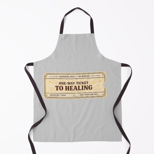 Item preview, One Way Ticket To Healing Retro Vintage Mental Health designed and sold by Timeless Junction.
