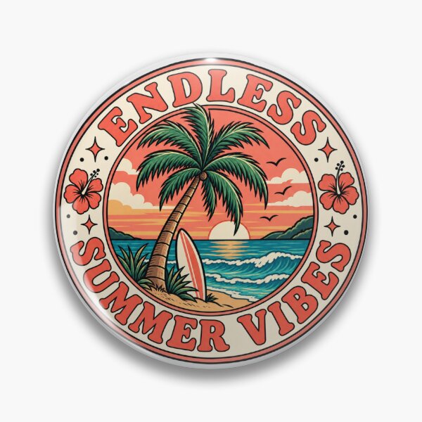 Item preview, Endless Summer Vibes designed and sold by InkPixell.