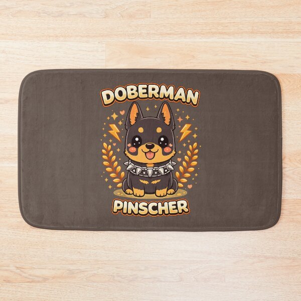 Item preview, Cute Doberman Pinscher Kawaii Dog designed and sold by blankTeeShirt.