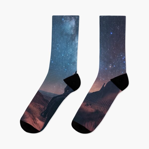 Item preview, Cosmic Cowboy Under Starry Skies designed and sold by QuantumDrift.