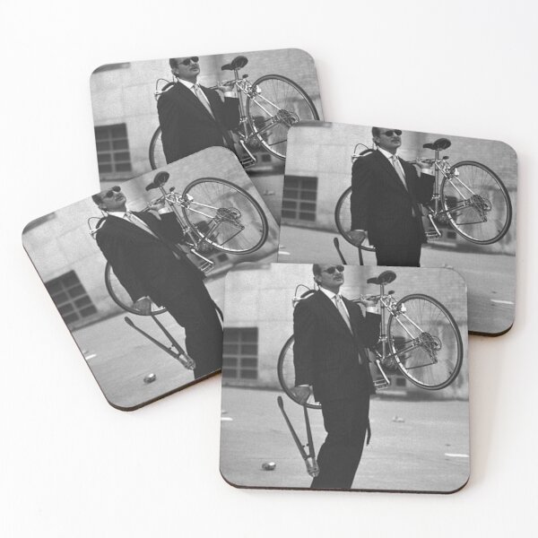 Item preview, Póster de Bill Murray y la bicicleta designed and sold by Nicole-gibson.