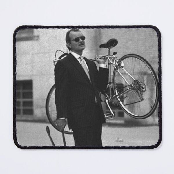 Item preview, Poster Bill Murray And The Bike designed and sold by Nicole-gibson.