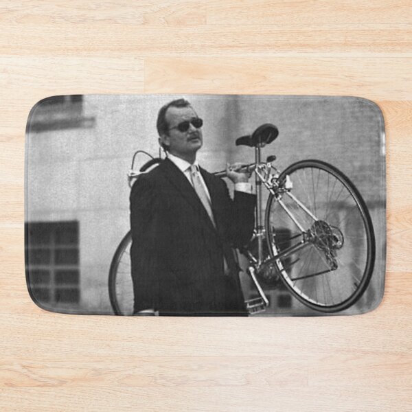 Item preview, Poster Bill Murray And The Bike designed and sold by Nicole-gibson.
