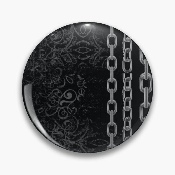 Item preview, Cyber Sigilism Chains: Gothic Damask Grunge Aesthetic designed and sold by BrontesWhimsyStore.