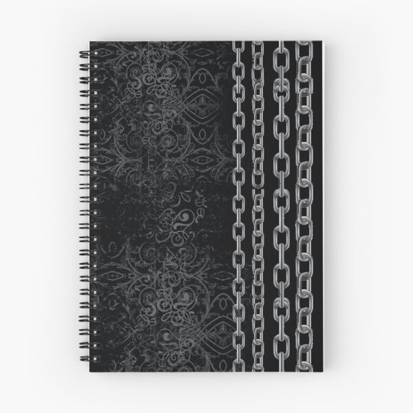Item preview, Cyber Sigilism Chains: Gothic Damask Grunge Aesthetic designed and sold by BrontesWhimsyStore.