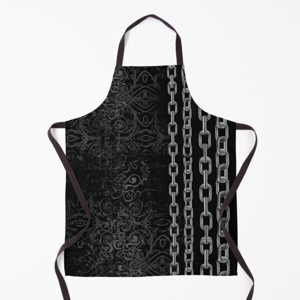 Item preview, Cyber Sigilism Chains: Gothic Damask Grunge Aesthetic designed and sold by BrontesWhimsyStore.