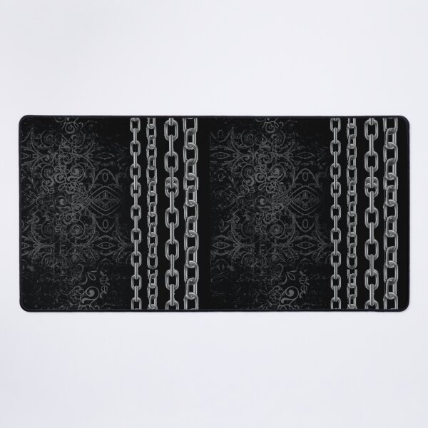 Item preview, Cyber Sigilism Chains: Gothic Damask Grunge Aesthetic designed and sold by BrontesWhimsyStore.