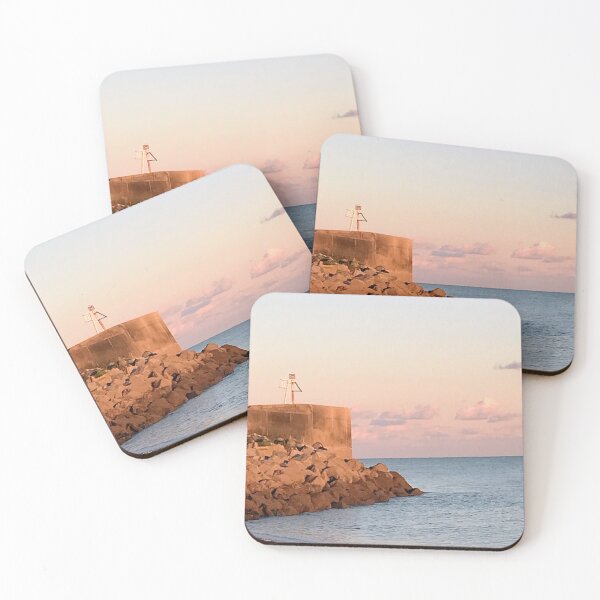 Item preview, Evening sun on the harbour arm in Hastings  designed and sold by WestHillDesigns.