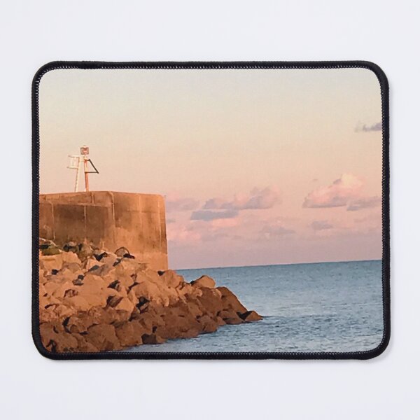Item preview, Evening sun on the harbour arm in Hastings designed and sold by WestHillDesigns.
