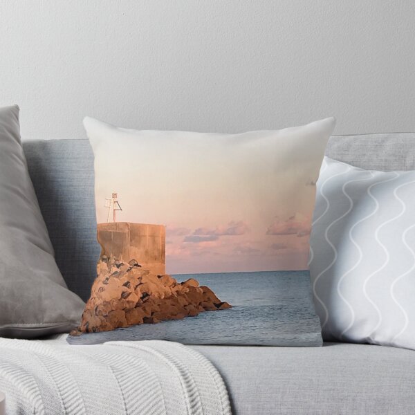 Item preview, Evening sun on the harbour arm in Hastings  designed and sold by WestHillDesigns.
