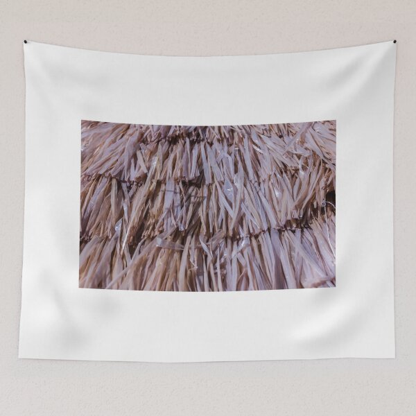 Item preview, Close-Up Of Thatch Roof Texture Made From Straw and Raffia for Tropical Hut and Decoration designed and sold by Nmallia.