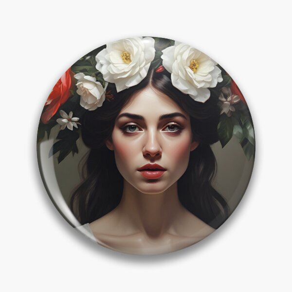 Item preview, Woman with flowers  designed and sold by MK26Designs.
