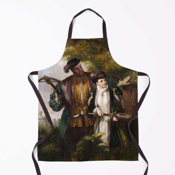 Item preview, King Henry and Anne Boleyn Deer Shooting in Windsor Forest designed and sold by The Breathing Paint.