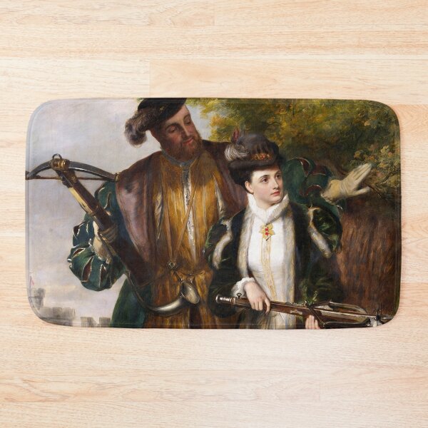 Item preview, King Henry and Anne Boleyn Deer Shooting in Windsor Forest designed and sold by The Breathing Paint.