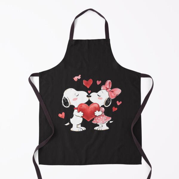 Artikelvorschau, Snoopy küsst mit süßem Herz – Wunderschöne Illustration eines liebenswerten Snoopy-Paares | ⭐⭐⭐⭐⭐ entworfen und verkauft von CoBBoDEsiGN.