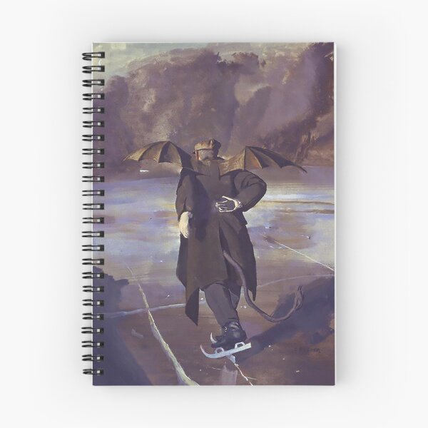 Item preview, THE DEVIL SKATING WHEN HELL FREEZES OVER BY J.M. COLLIER (1894) designed and sold by humbleserf.