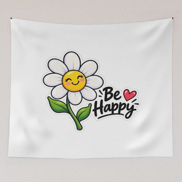 Item preview, Be Happy Daisy designed and sold by ser-Ile.