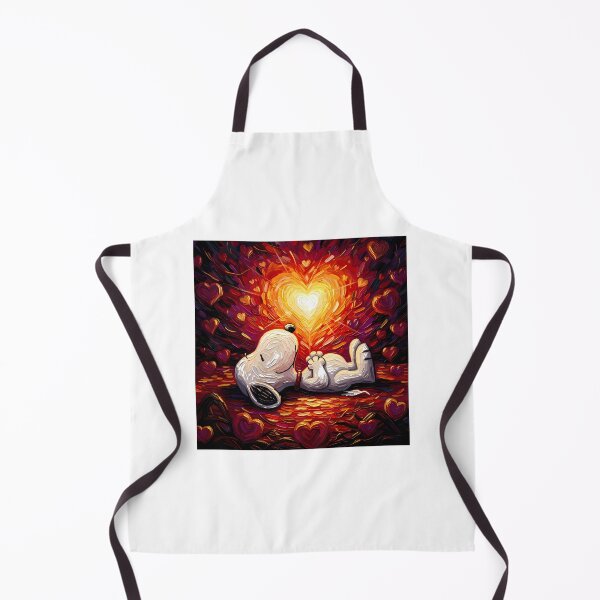 Item preview, Cute Snoopy Love Letter M Monogram - Personalized Initial Heart Art | ⭐⭐⭐⭐⭐ designed and sold by Anotherdoctor.
