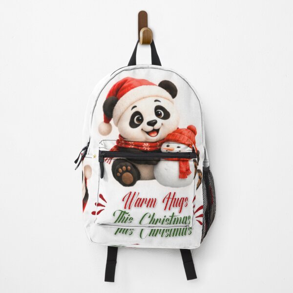 Item preview, Cute Christmas Panda Snowman Warm Hugs Illustration designed and sold by EnginerdStudio.