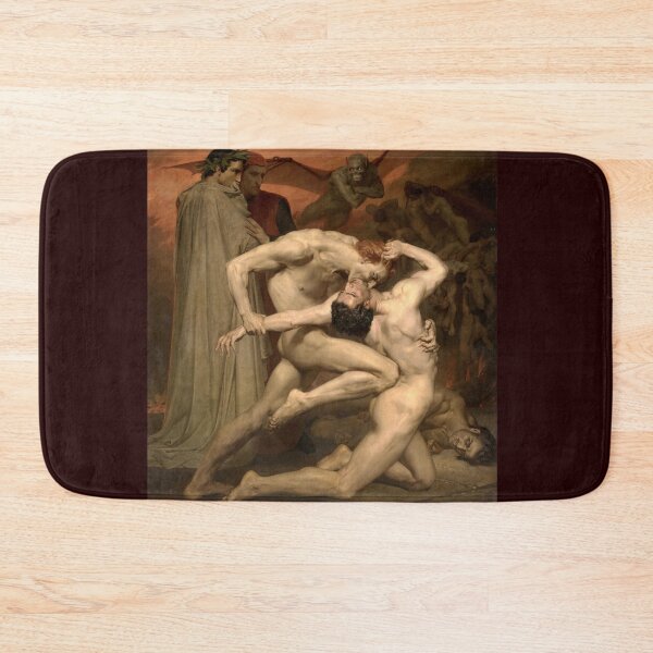 Item preview, DANTE AND VIRGIL BY BOUGUEREAU (1850) designed and sold by humbleserf.