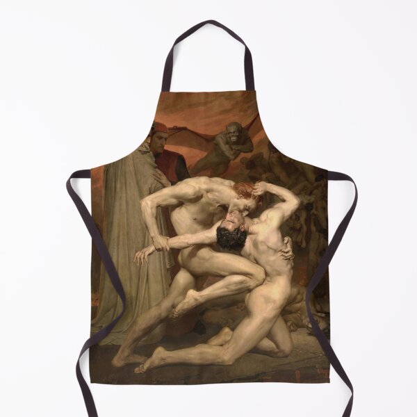 Item preview, DANTE AND VIRGIL BY BOUGUEREAU (1850) designed and sold by humbleserf.