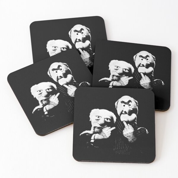 Item preview, Statler And Waldorf Middle Finger designed and sold by Kwaiianabshopp.
