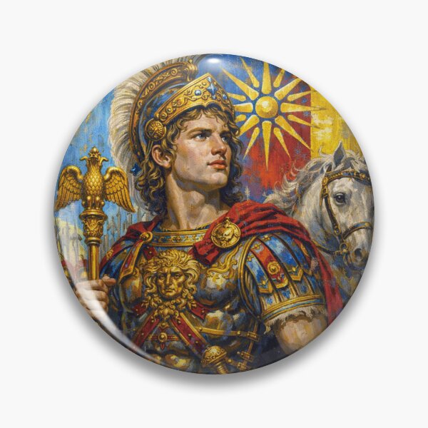Item preview, Alexander the Great – Legendary Warrior King Painting designed and sold by GalleryKauffeld.