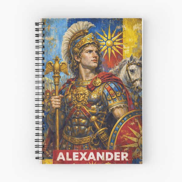 Item preview, Alexander the Great – Legendary Warrior King Painting designed and sold by GalleryKauffeld.