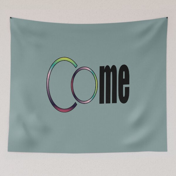 Item preview, Come Rainbow Typographic Logo Design designed and sold by SahmatArt.