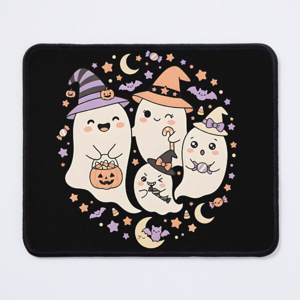 Item preview, Kawaii Ghost Family Halloween T-Shirt | Cute Spooky Ghost Family Graphic Tee designed and sold by ZyxDes.