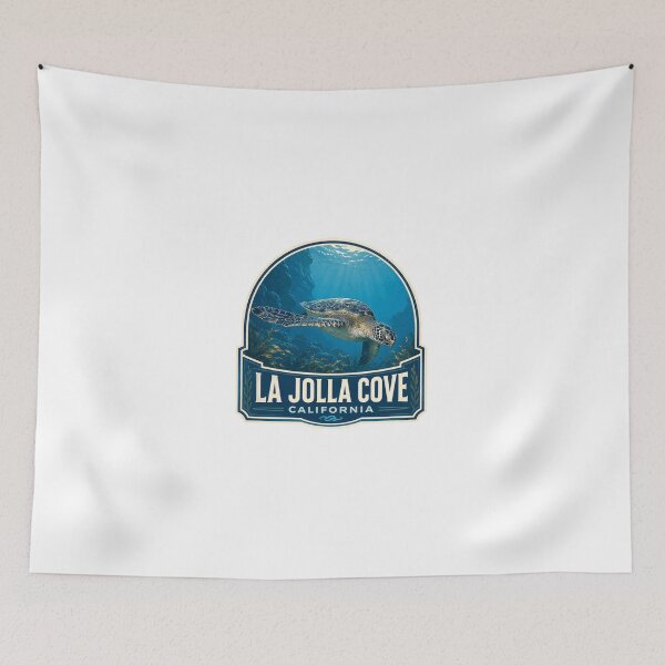 Item preview, La Jolla Cove California Sea Turtle Marine Life Travel Souvenir designed and sold by Simsimah26Parks.