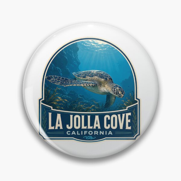 Item preview, La Jolla Cove California Sea Turtle Marine Life Travel Souvenir designed and sold by Simsimah26Parks.