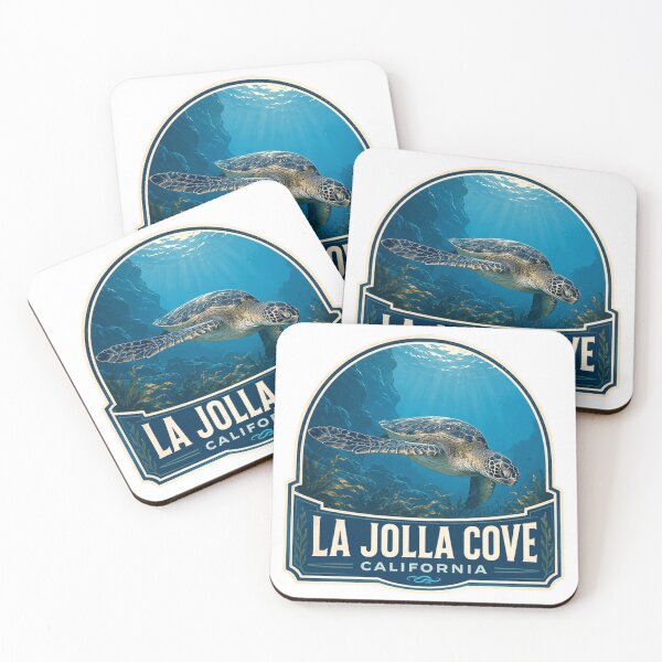 Item preview, La Jolla Cove California Sea Turtle Marine Life Travel Souvenir designed and sold by Simsimah26Parks.