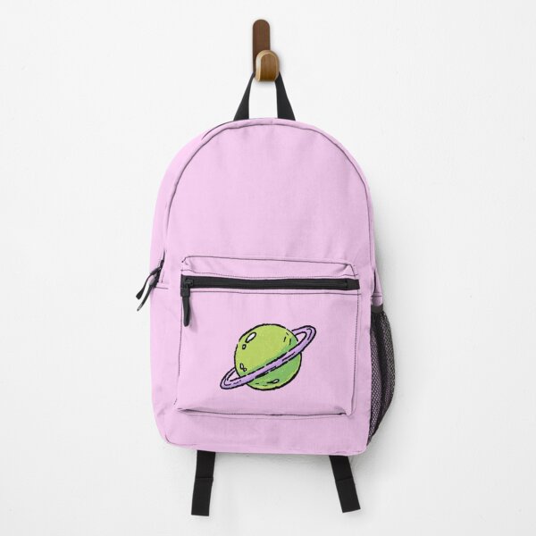 Item preview, Green Ringed Planet Space Illustration designed and sold by jianina-alondra.