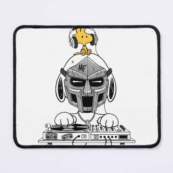 Item preview, Snoopy Meets Mf Doom - Vintage Mashup Graphic Tee & Sticker | Perfect Gift For You And Friends designed and sold by CoBBoDEsiGN.