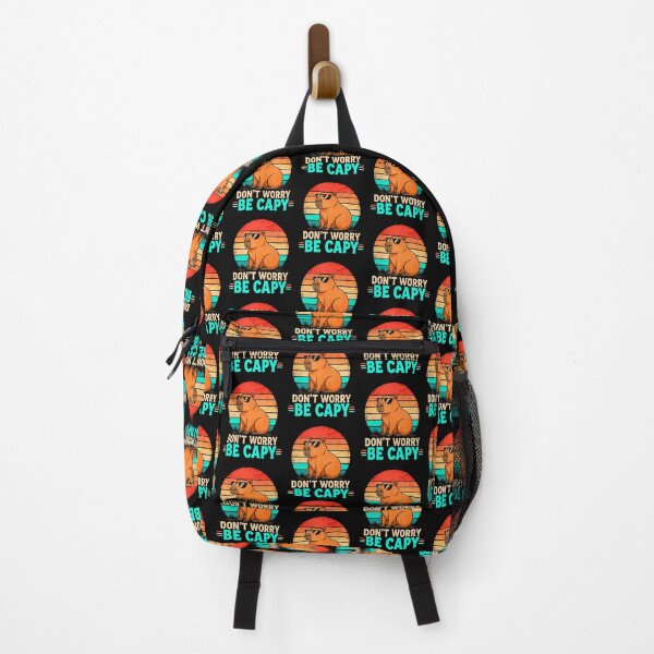Item preview, Don't Worry Be Capy designed and sold by Trippy-Toad.
